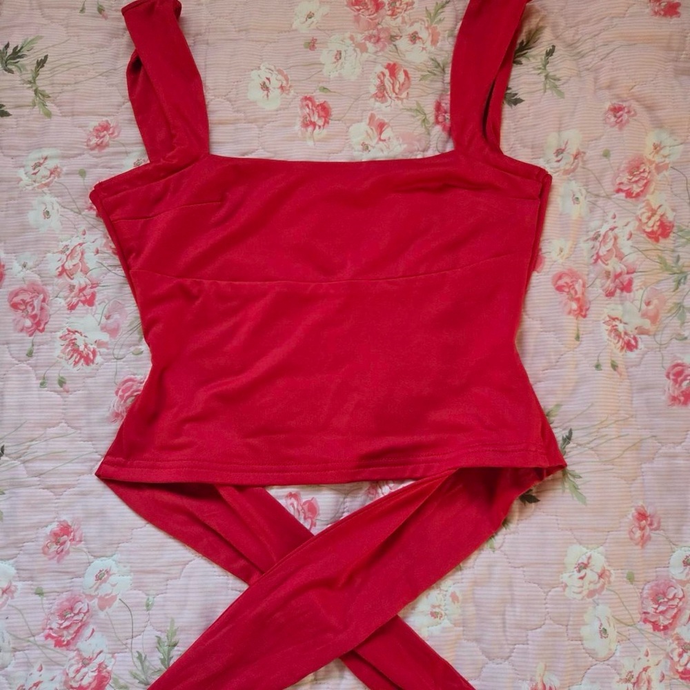 Red Princess Polly Top